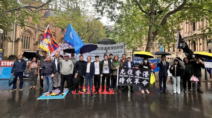 【禁闻】“十一”国殇日 全球多地抗议中共暴政