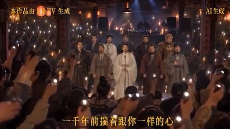 古人失意戳中今人泪点 AI短片《过来人》爆红