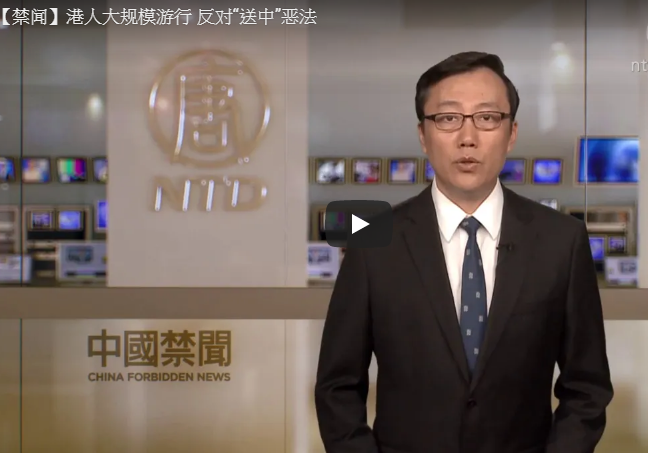 【禁闻】港人大规模游行 反对“送中”恶法