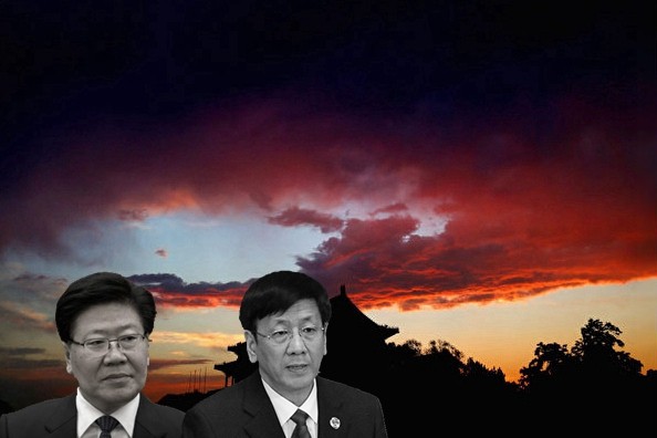 中共第13届全国人大选举名单出台，张春贤和曹建明入选常务委员会副委员。（新唐人合成） 