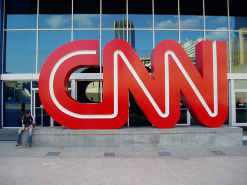 CNN收视率下降致大裁员 川普批假新闻谎言 (组图)