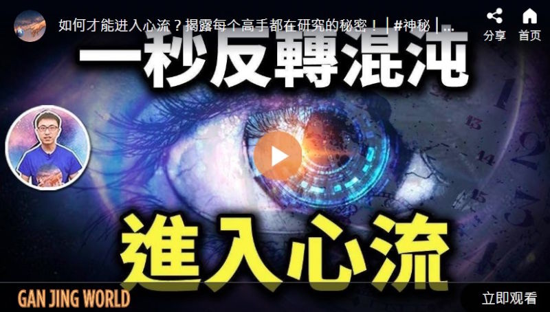 一秒反转混沌 进入心流【地球旅馆】