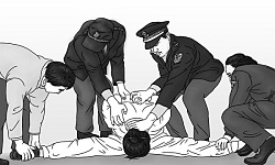 中共血腥罪恶的见证—“劈腿”（图）