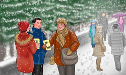 心中有数（photo.minghui.org）