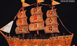 这条会发光的大船 让许多台湾人掉下了眼泪（视频）